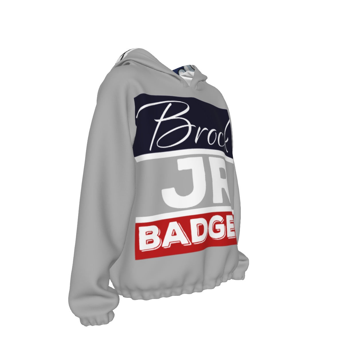 All-Over Print Kid’s Borg Fleece Sweatshirt With Ear