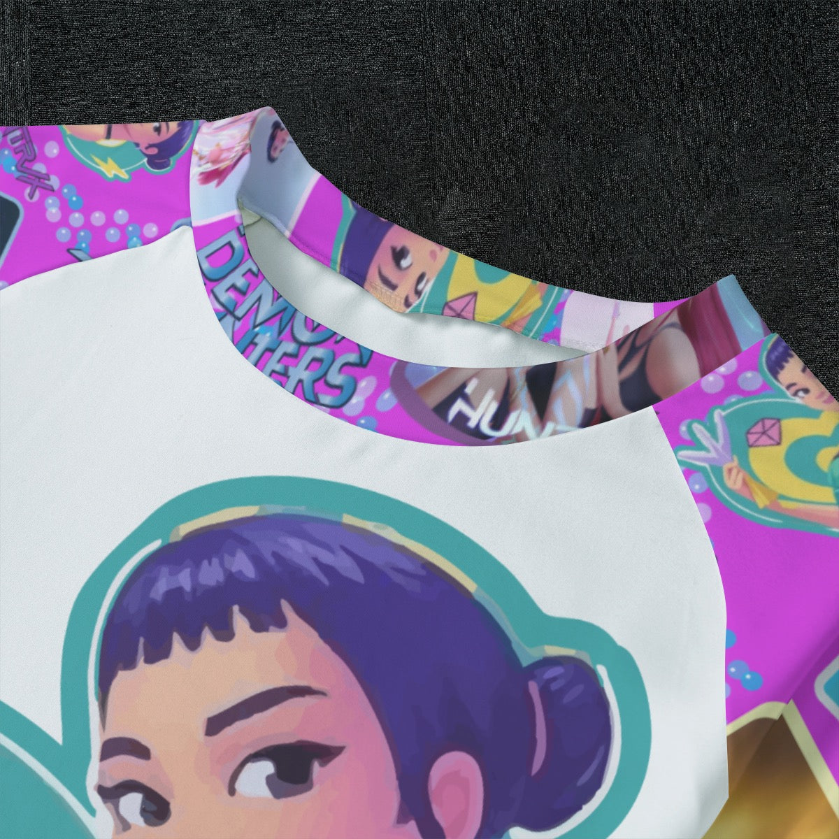 Huntrix Inspired Print Kid's Sleep Pajamas