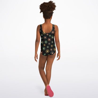 Youth One-Piece Swimsuit - Mandala